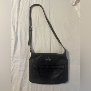 Black Crossbody Satchel Bag